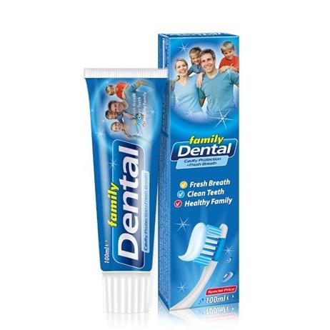Паста зубная Dental Family профилактика кариеса и свежестьдыхания