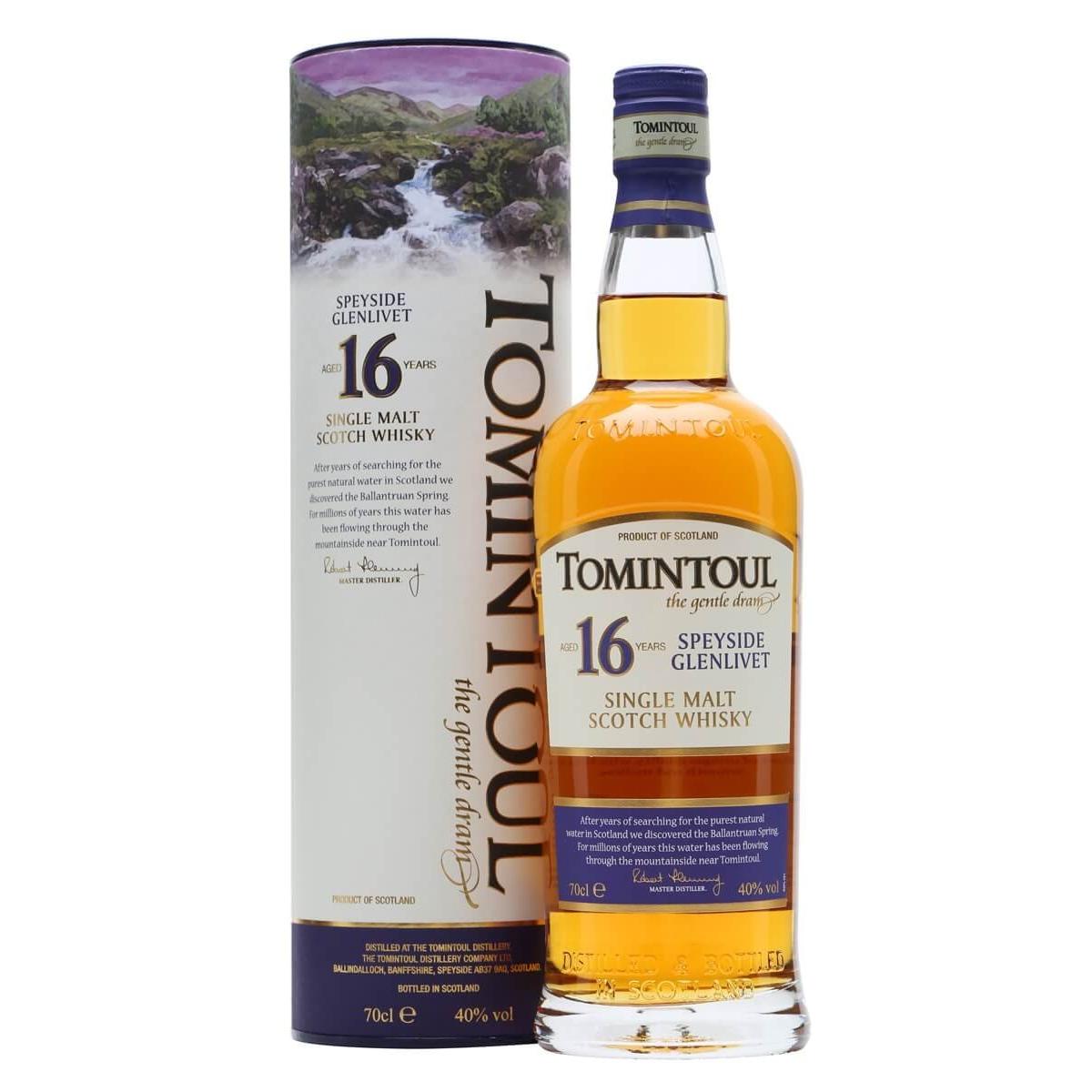 Виски Tomintoul Single Malt 16yo