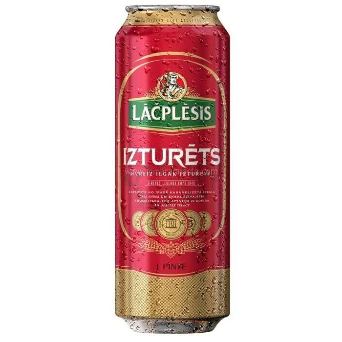 Пиво Lacplesis Izturets светлое ж/б