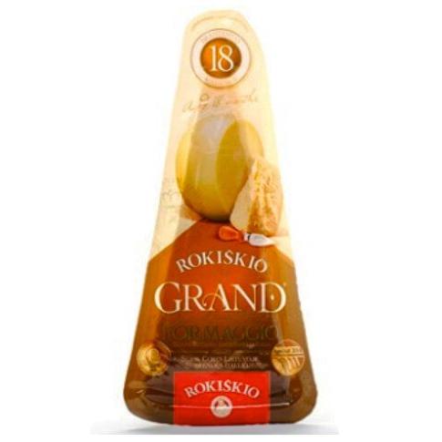 Сыр Rokiskio Grand 18 мес 37%