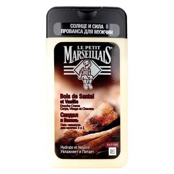 Гель для душа Le Petit Marseillais Ваниль-сандал мужской в ...