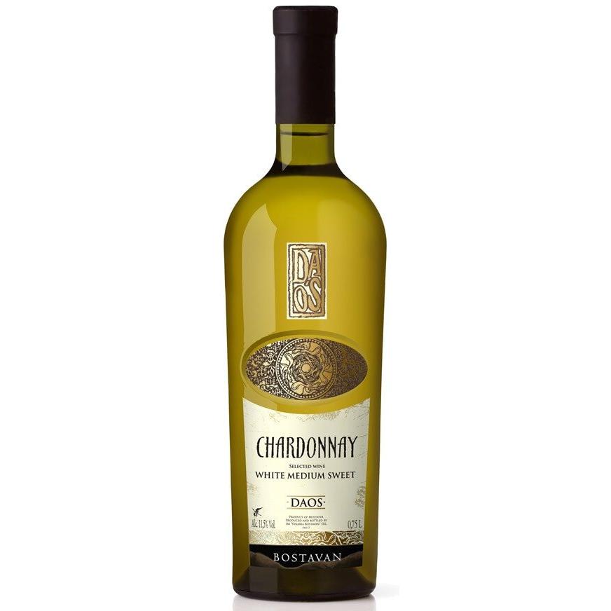 Вино Bostavan DAOS Chardonnay medium sweet