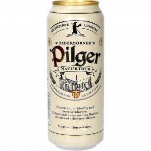 Пиво Paderborner Pilger cветлое нефильтрованное жб
