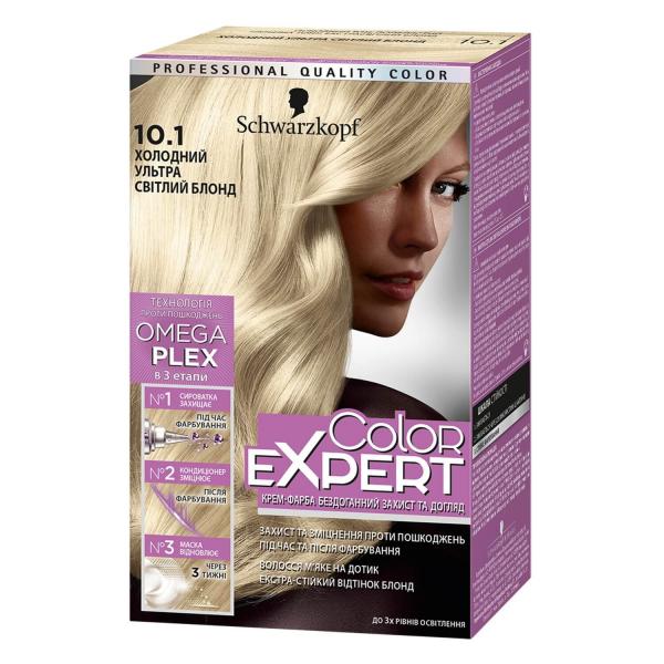 Color Expert Краска для волос 10-1 Холодный ультра светлый Блонд 166,8 ...