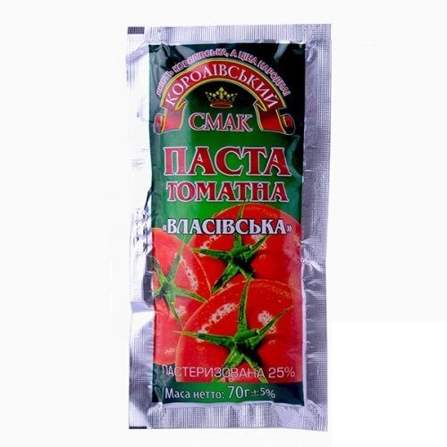 Паста томатная Королівський смак Власовская 25%
