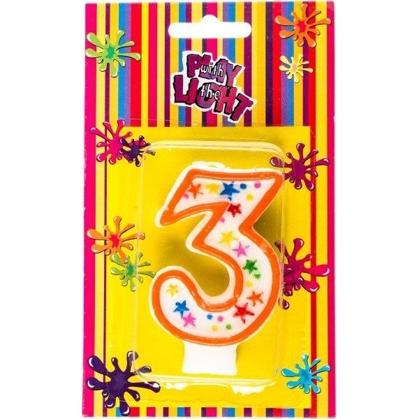 Свеча "3" Party Favors в Киеве и пригороде: купить по хорошей цене с ...