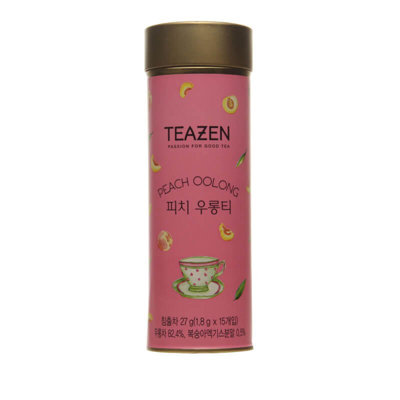 Чай зеленый Teazen улун со вкусом персика