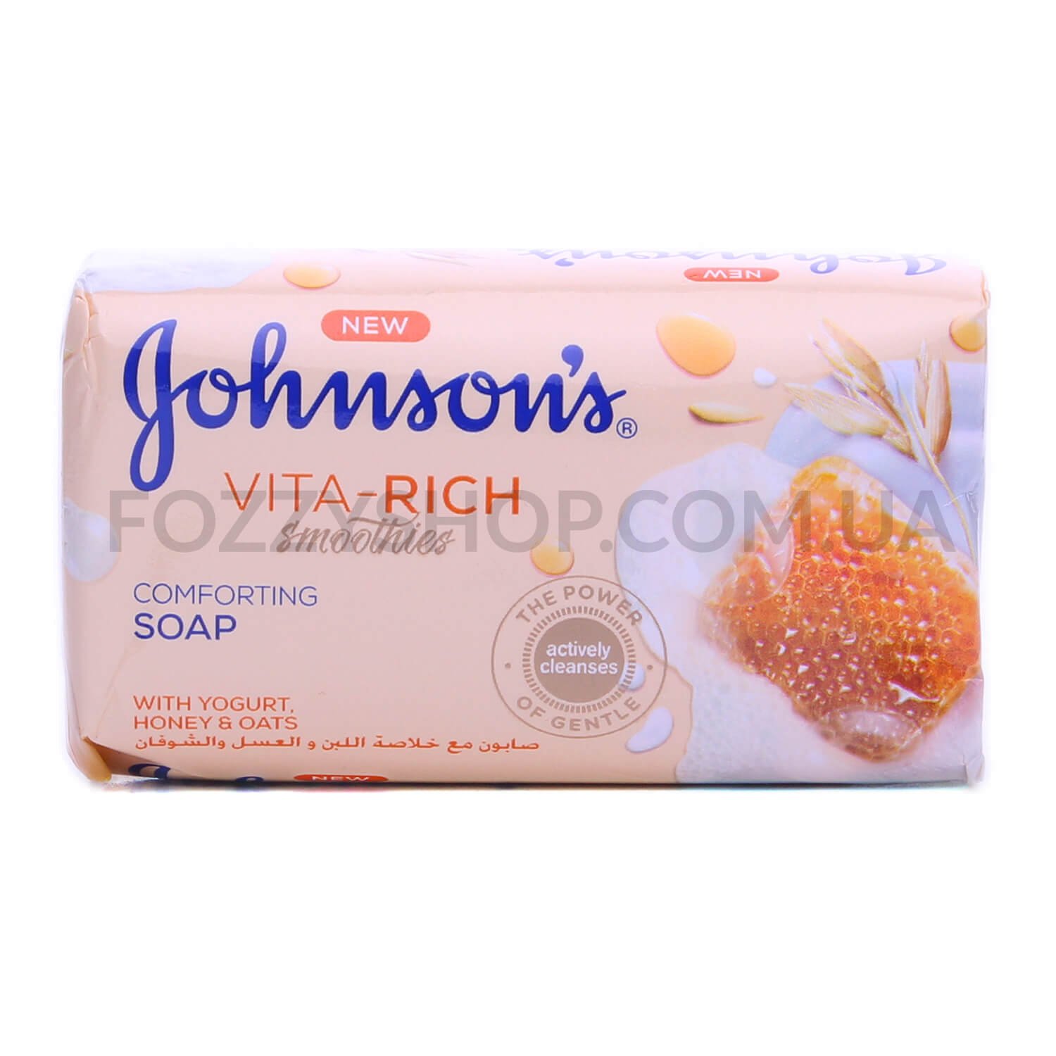 Мыло Johnson`s Vita-Rich Йогурт смузи с мед/овсом