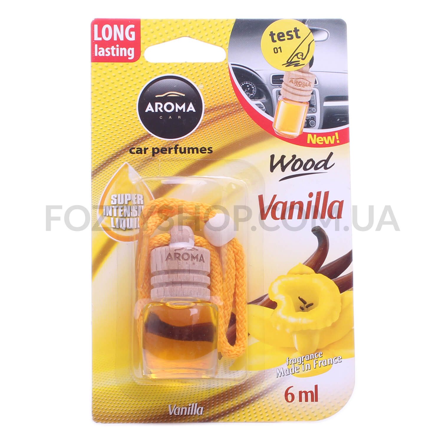 Ароматизатор Aroma Car Wood ваниль