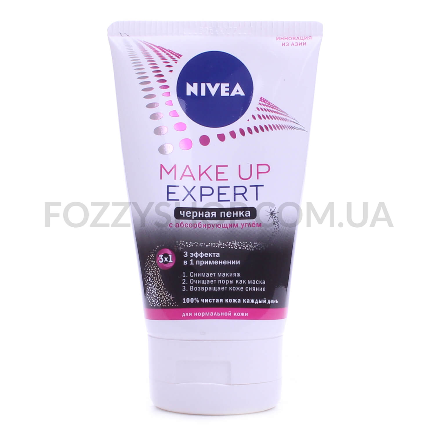 Пенка д/умыв Nivea Makeup Еxpert д/нормал кожи чер