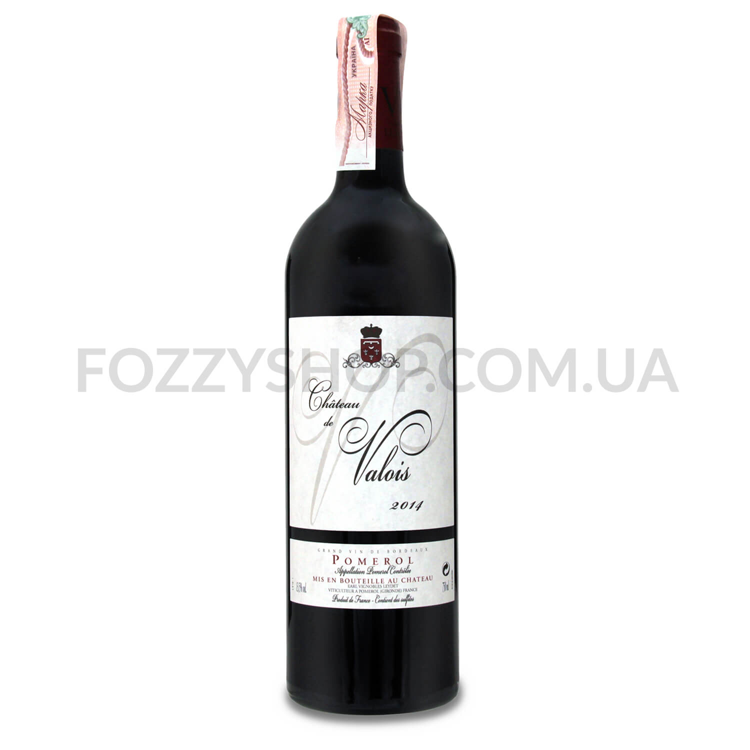 Вино Chateau de Valois Pomerol 2014