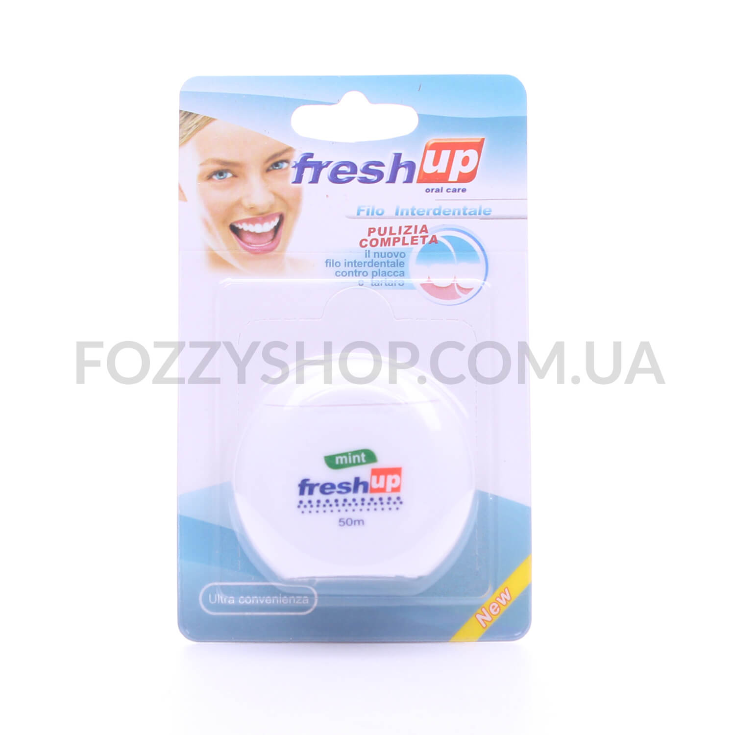 Нитка зубная Freshup 50м