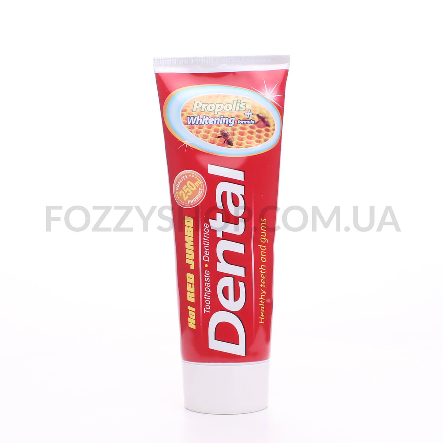 Паста зубная Dental HotRedJumbo Propolis+Whitening