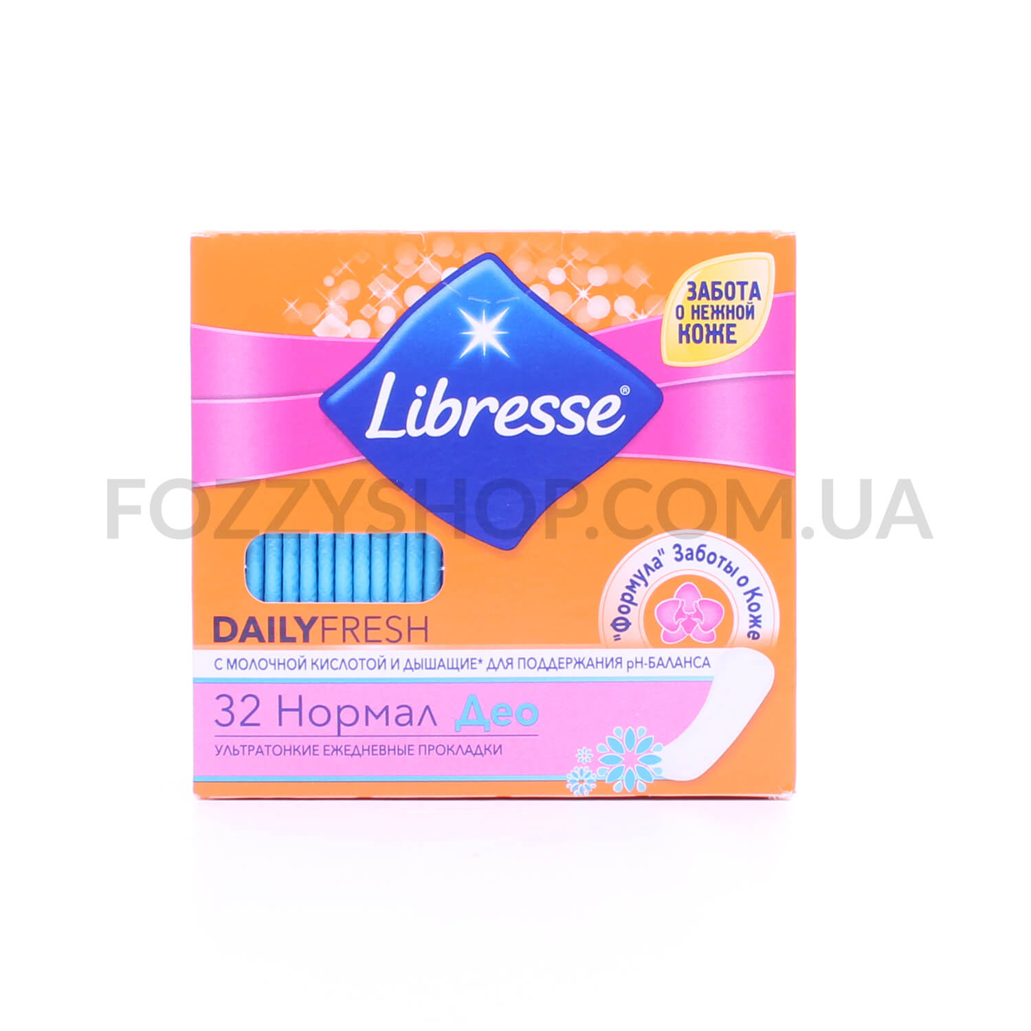 Прокладки гигиен Libresse Daily Fresh Normal Deo, 32шт (Артикул: 780625)