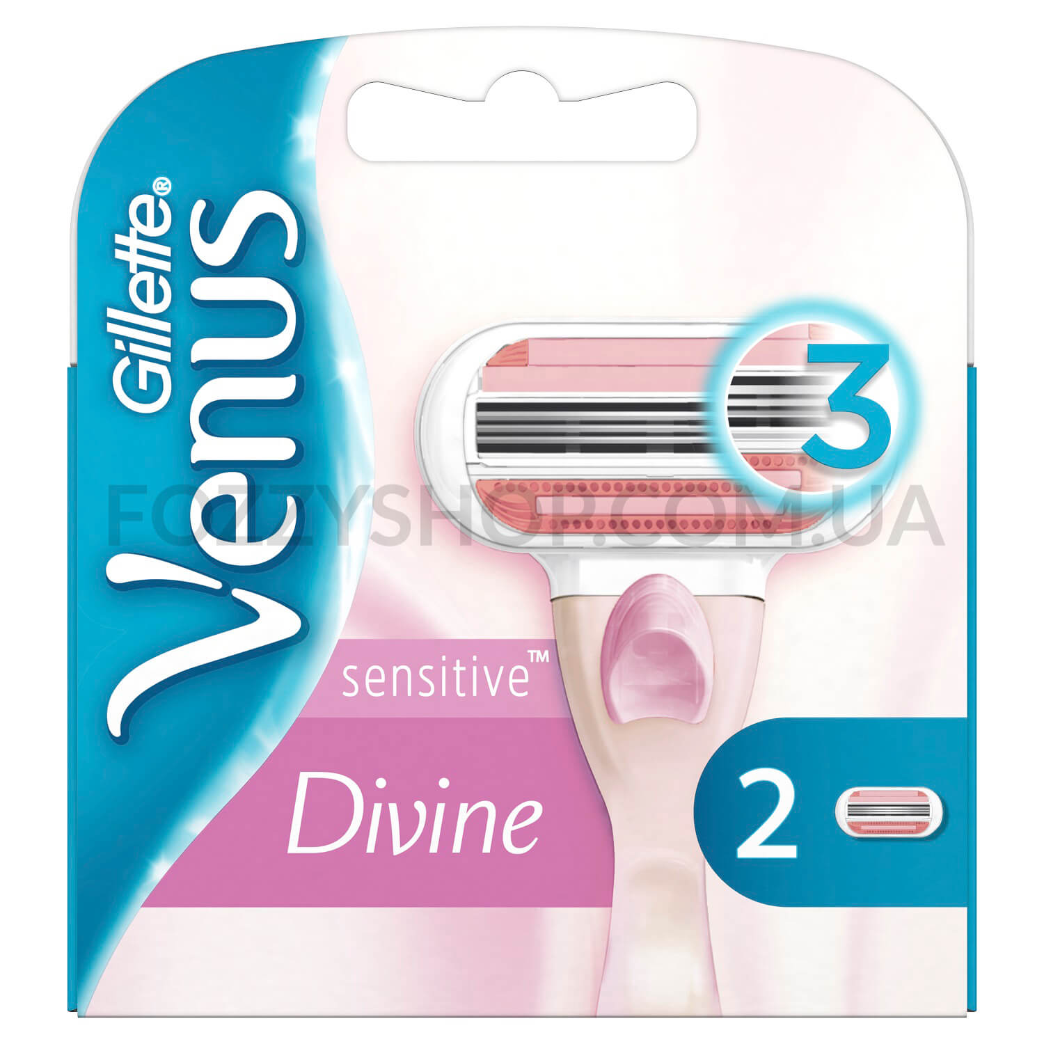 Сменные картриджи для бритья Venus Divine (2 шт)