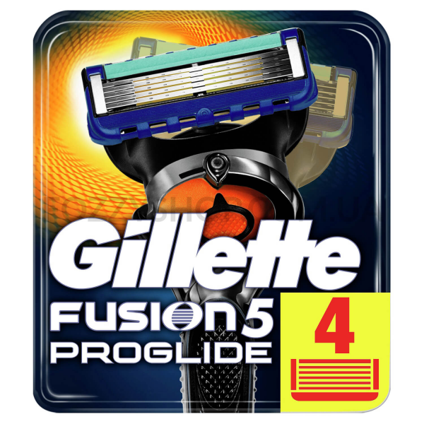 Сменные картриджи для бритья Gillette Fusion5 ProGlide (4 шт)