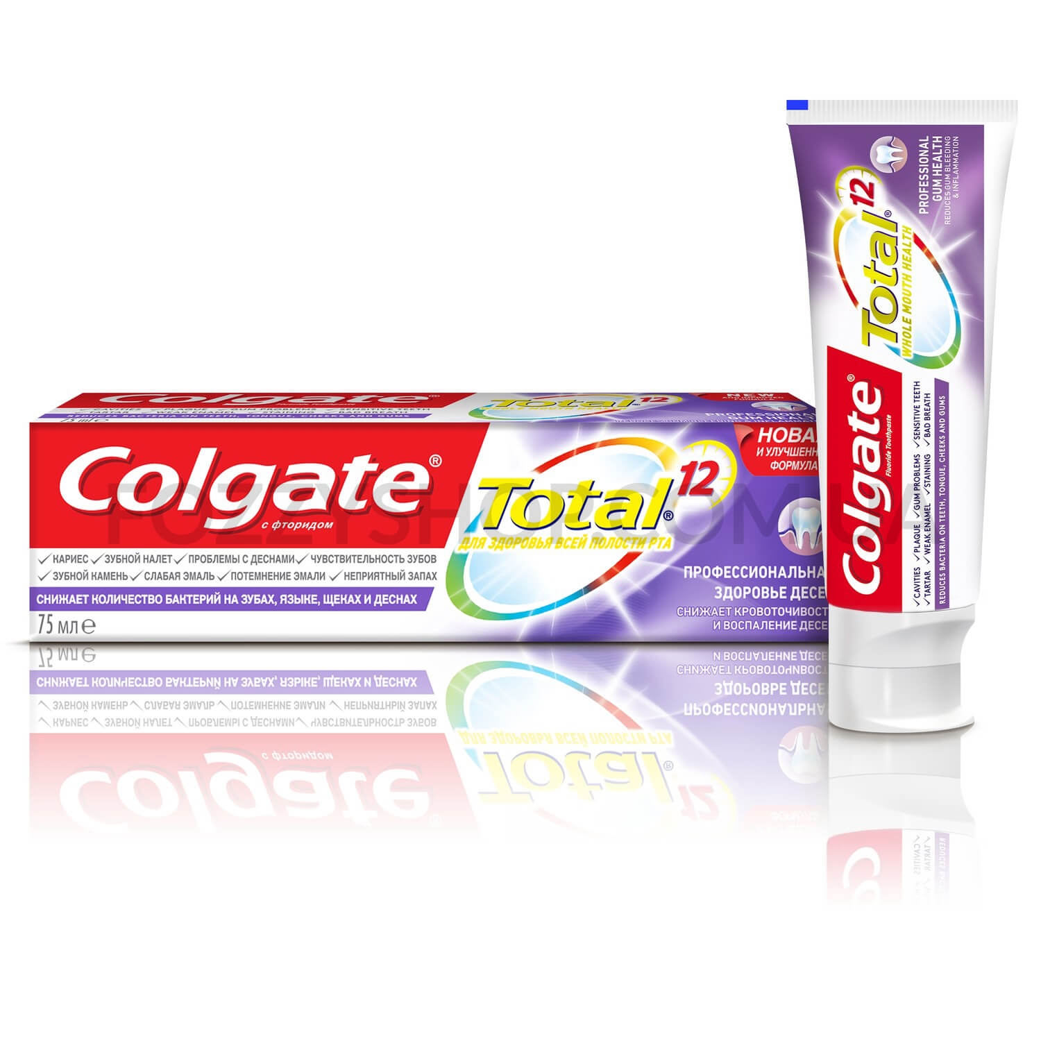 Паста зубная Colgate Total 12 Pro Здоровье десен