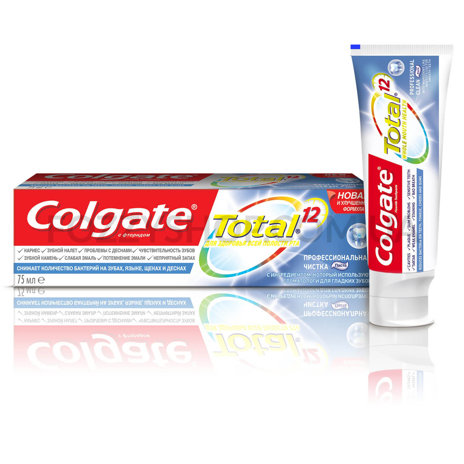 Паста зубная Colgate Total 12 Профессиональная чистка