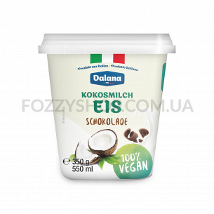 Морозиво Dalana шоколадне з кокосовим молоком веганське