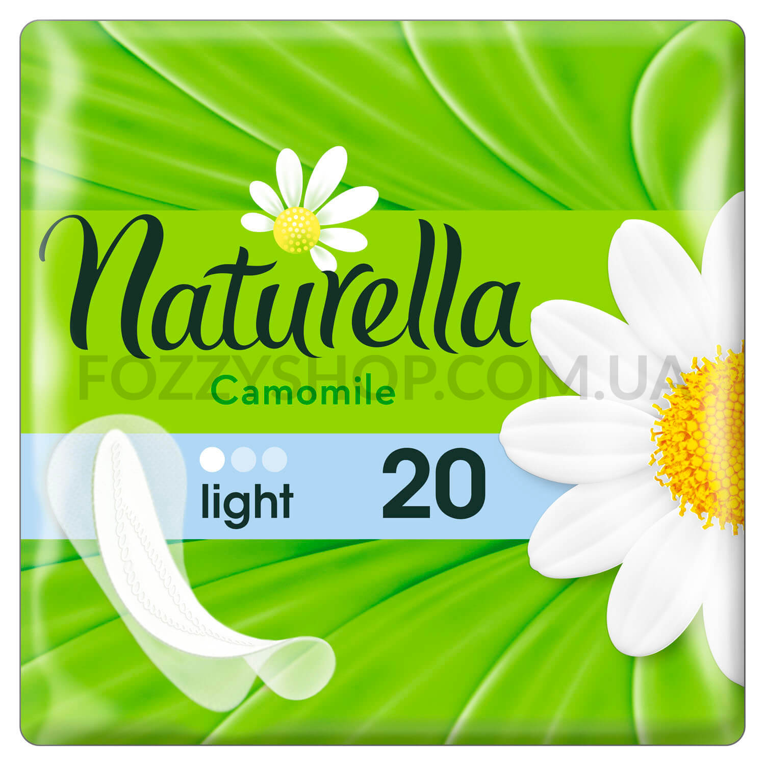 Ежедневные гигиенические прокладки Naturella Сamomile Light 20 шт, 20шт/уп (Артикул: 352881)