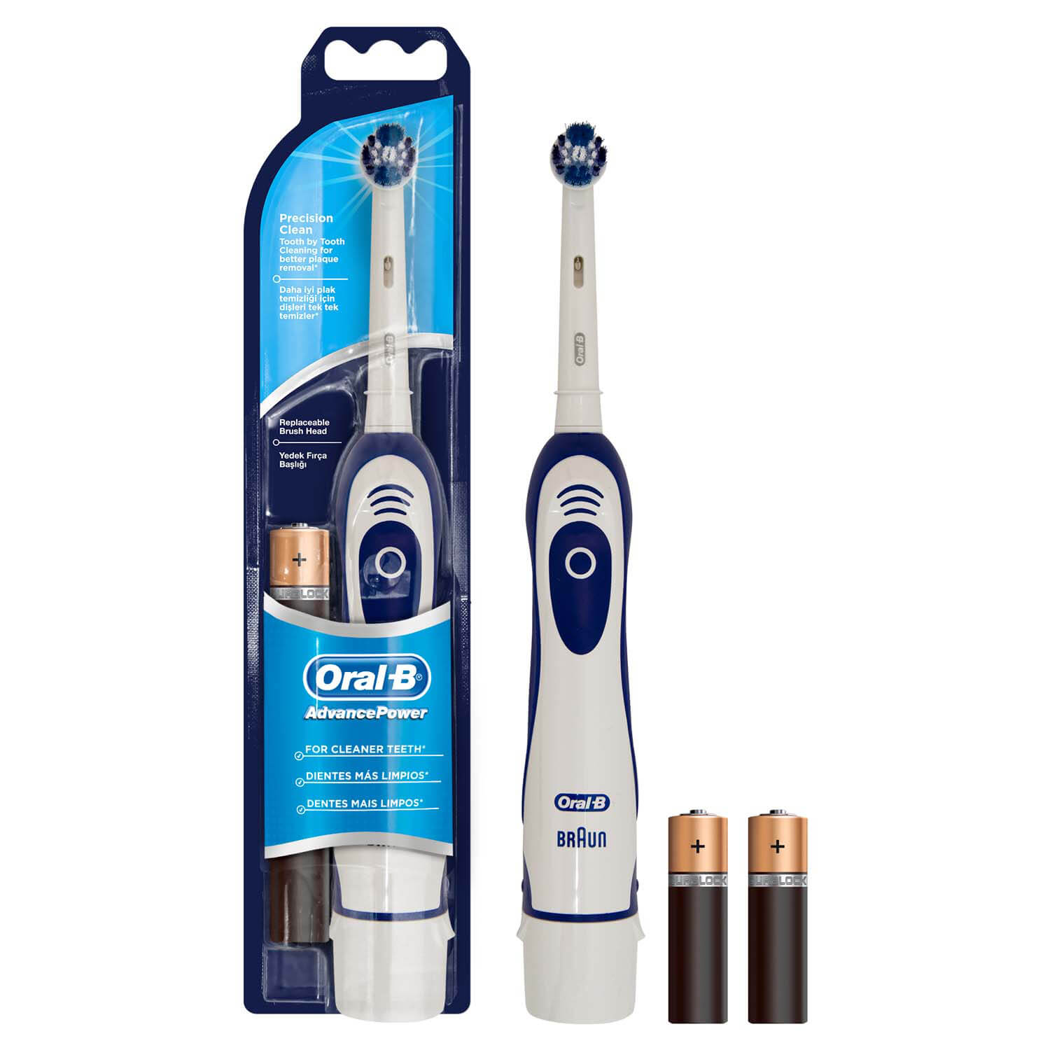 Электрическая зубная щетка Oral-B DB4 Precision Clean на батарейках