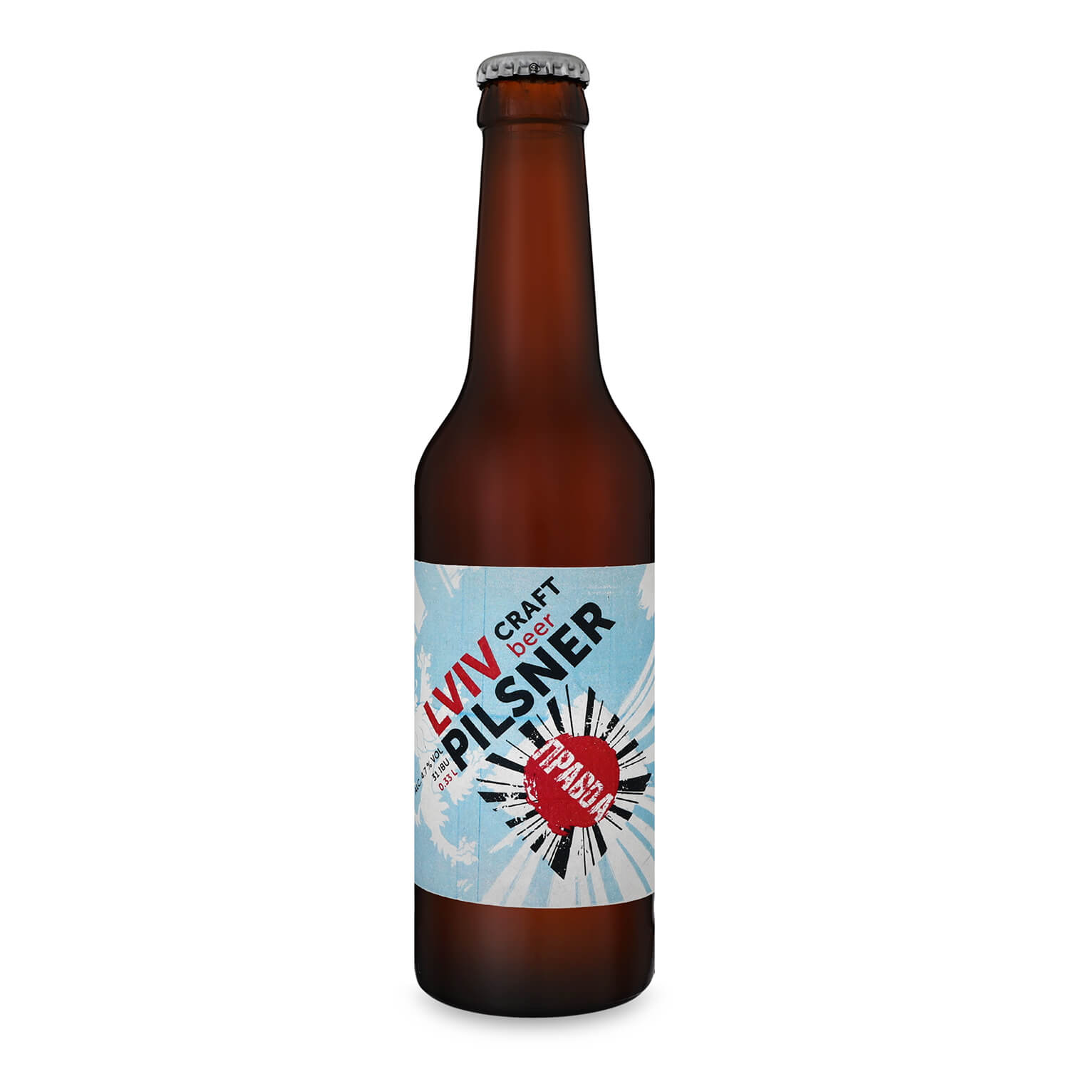 Пиво Правда Lviv Pilsner светлое нефильтрованное