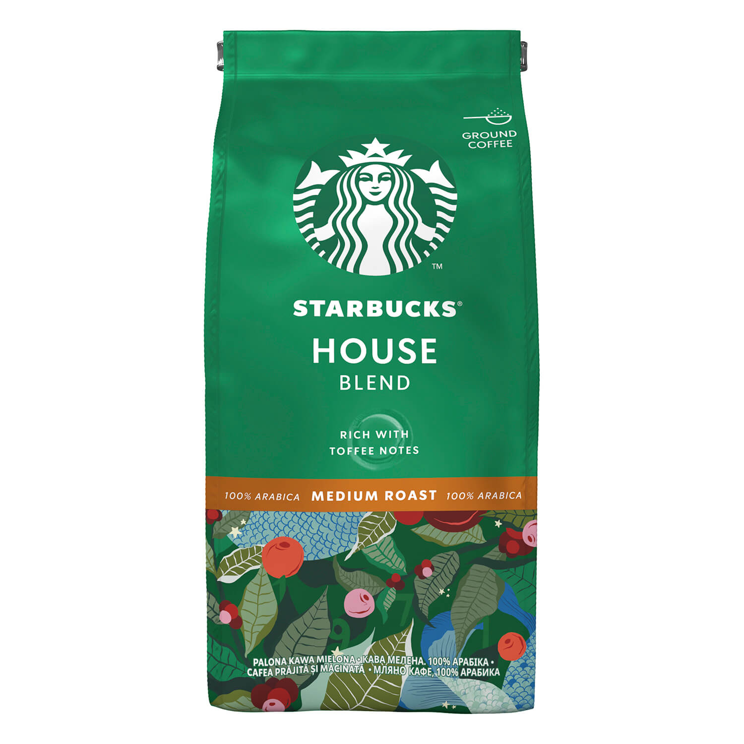 Кофе молотый Starbucks House Blend натуральный жареный