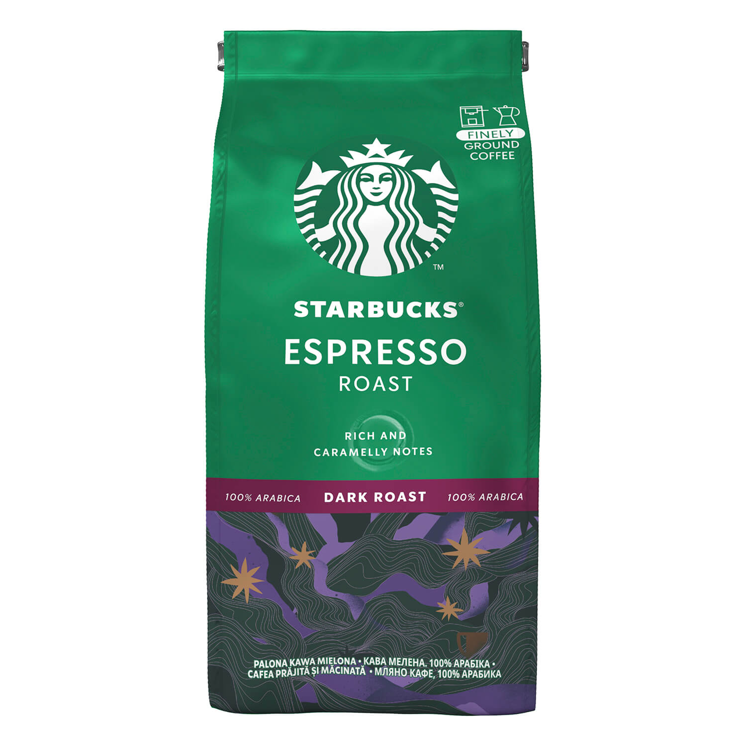 Кофе молотый Starbucks Espresso Roast натуральный