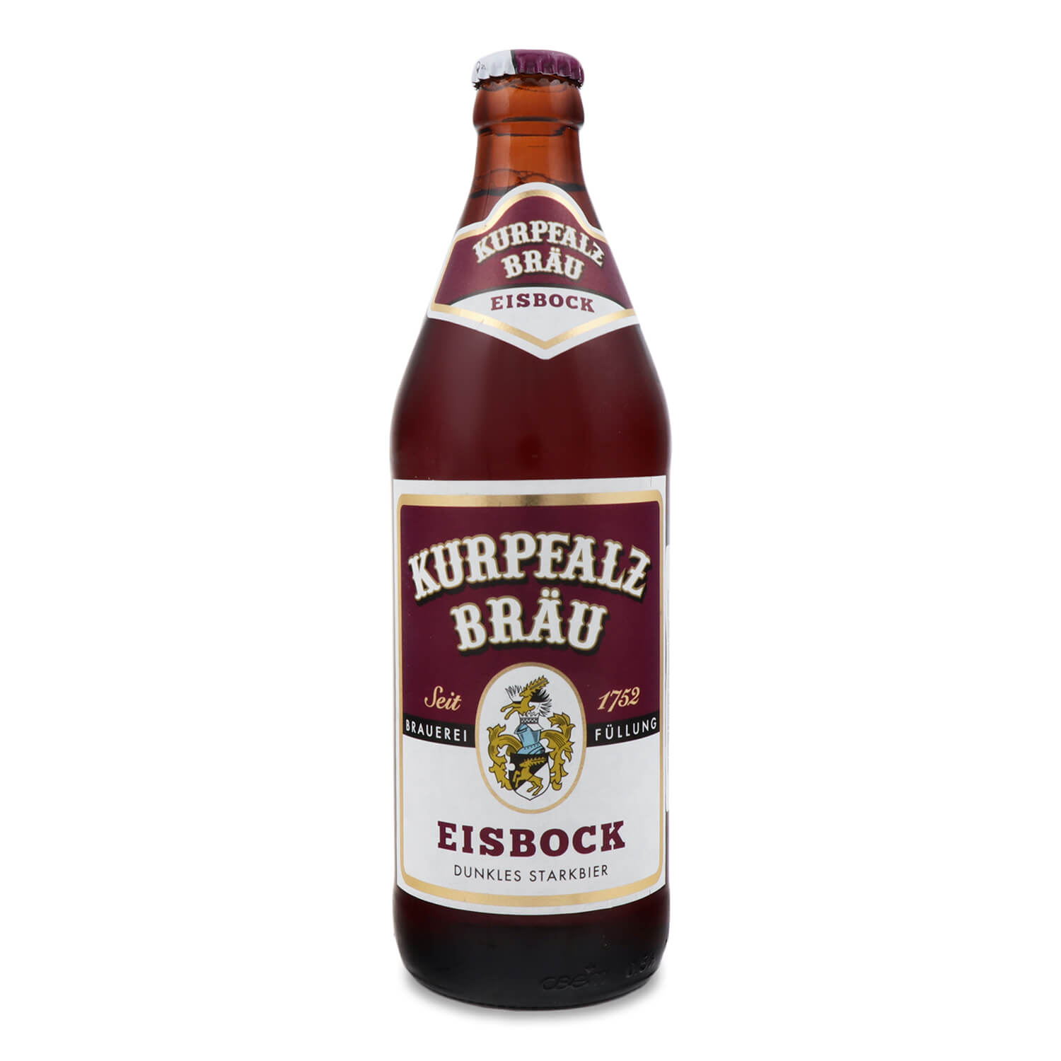 Пиво Kurpfalzbrau Eisbock янтарное