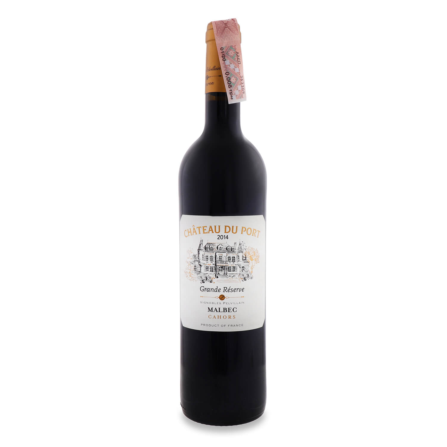 Вино Chateau du Port Grande Reserve Cahors 2014