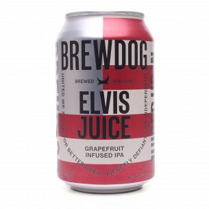 Пиво BrewDog Elvis Juice бурштинове ж/б