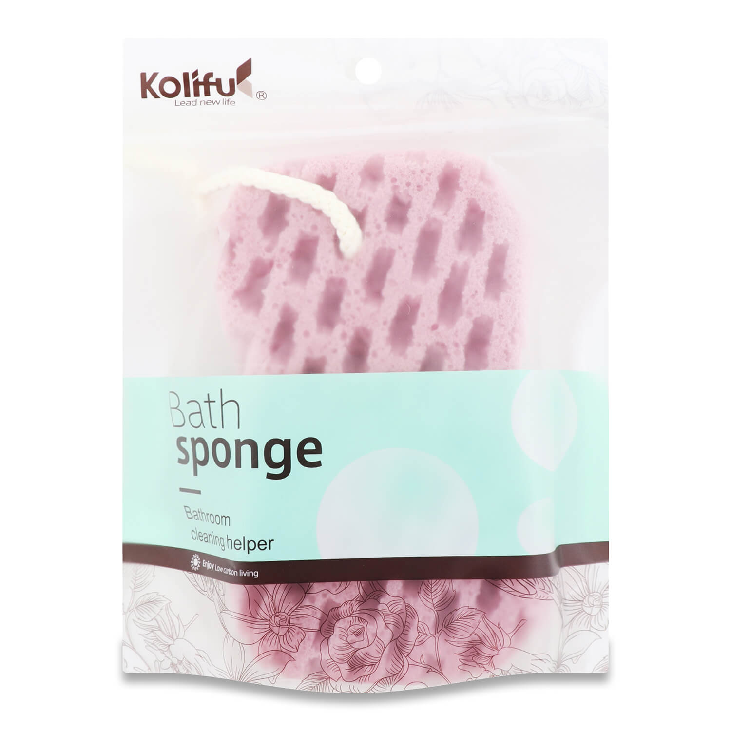 Мочалка для тела 16х9 см 0250011436897 | каталог БИОКС