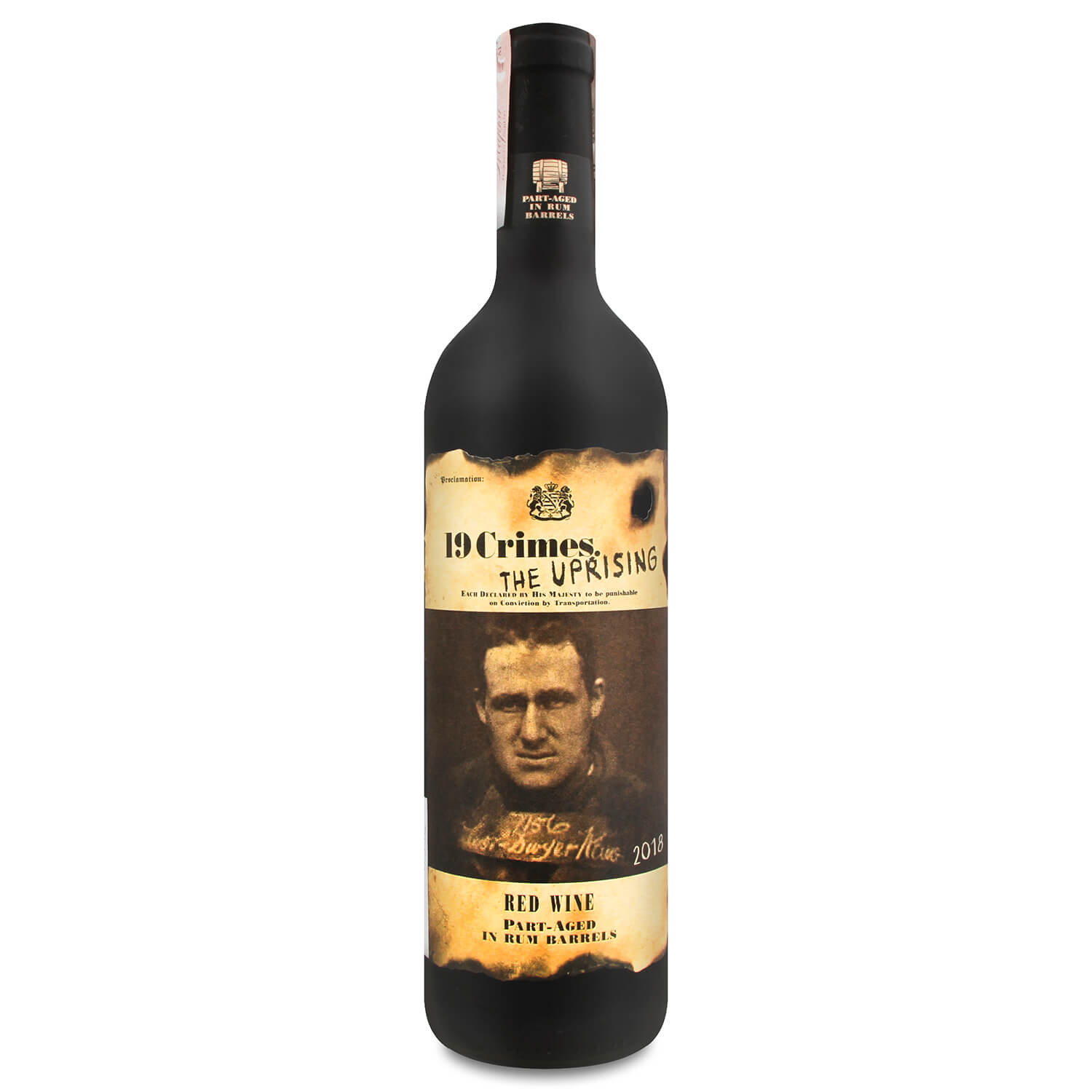 Вино 19 Crimes The Uprising красное