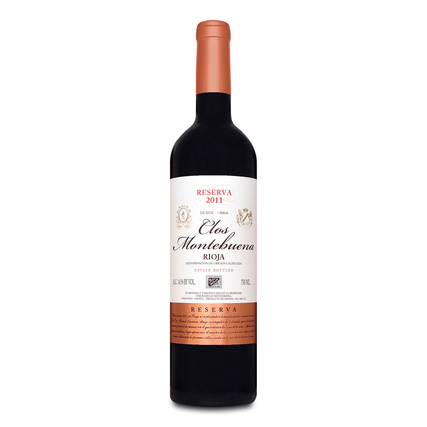 Вино Clos Montebuena Reserva 2011