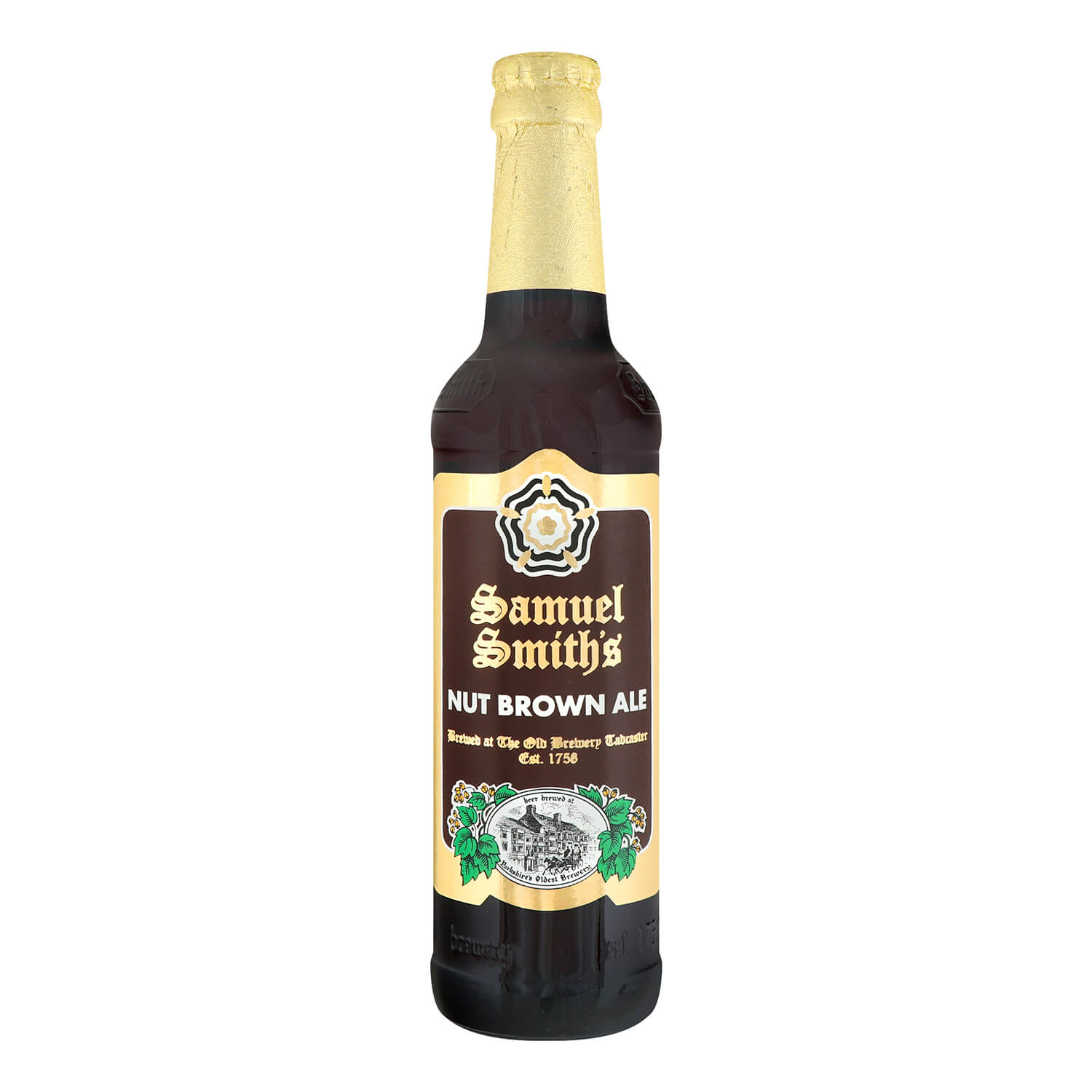 Пиво Samuel Smith Nut Brown Ale янтарное