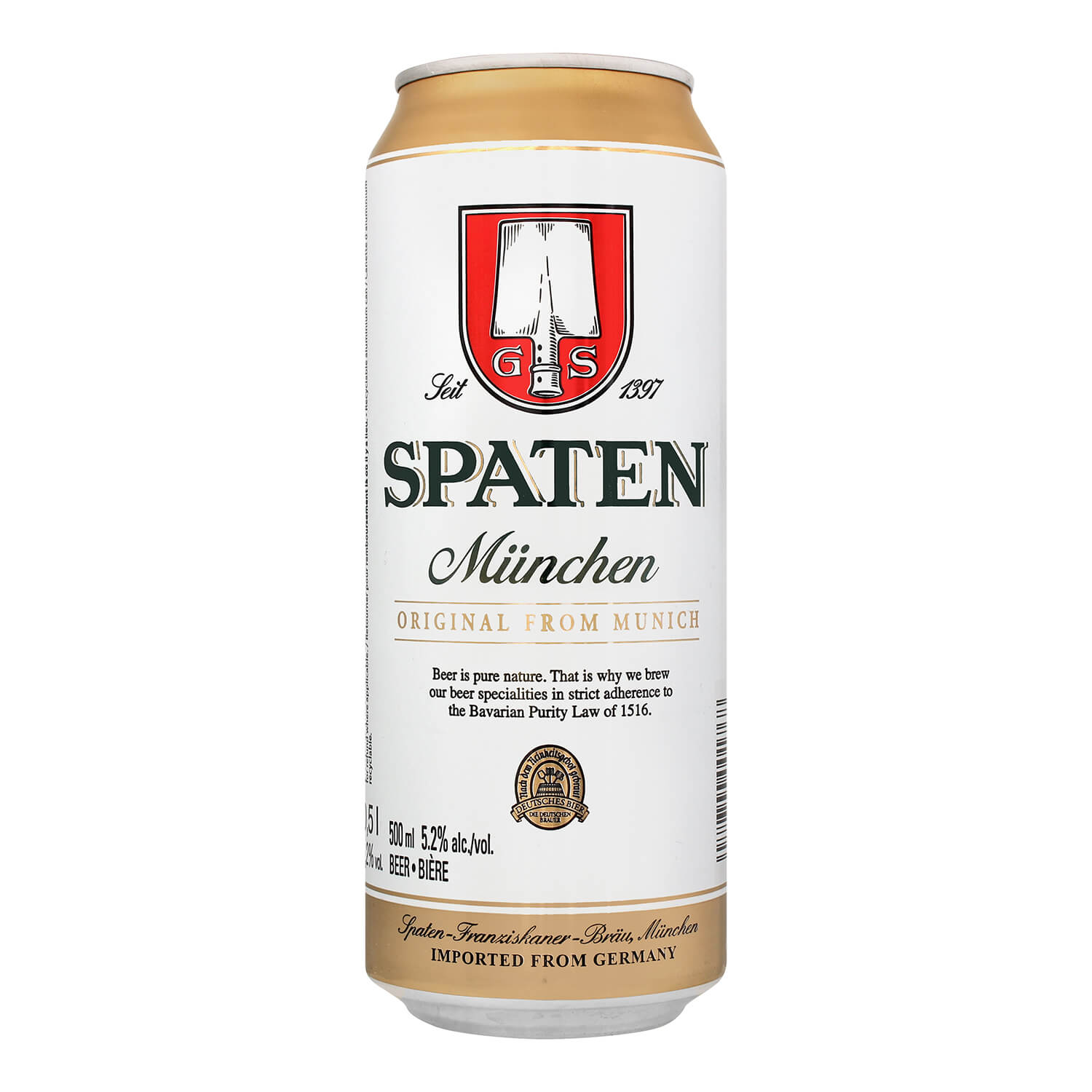 Пиво Spaten Munchen светлое ж/б