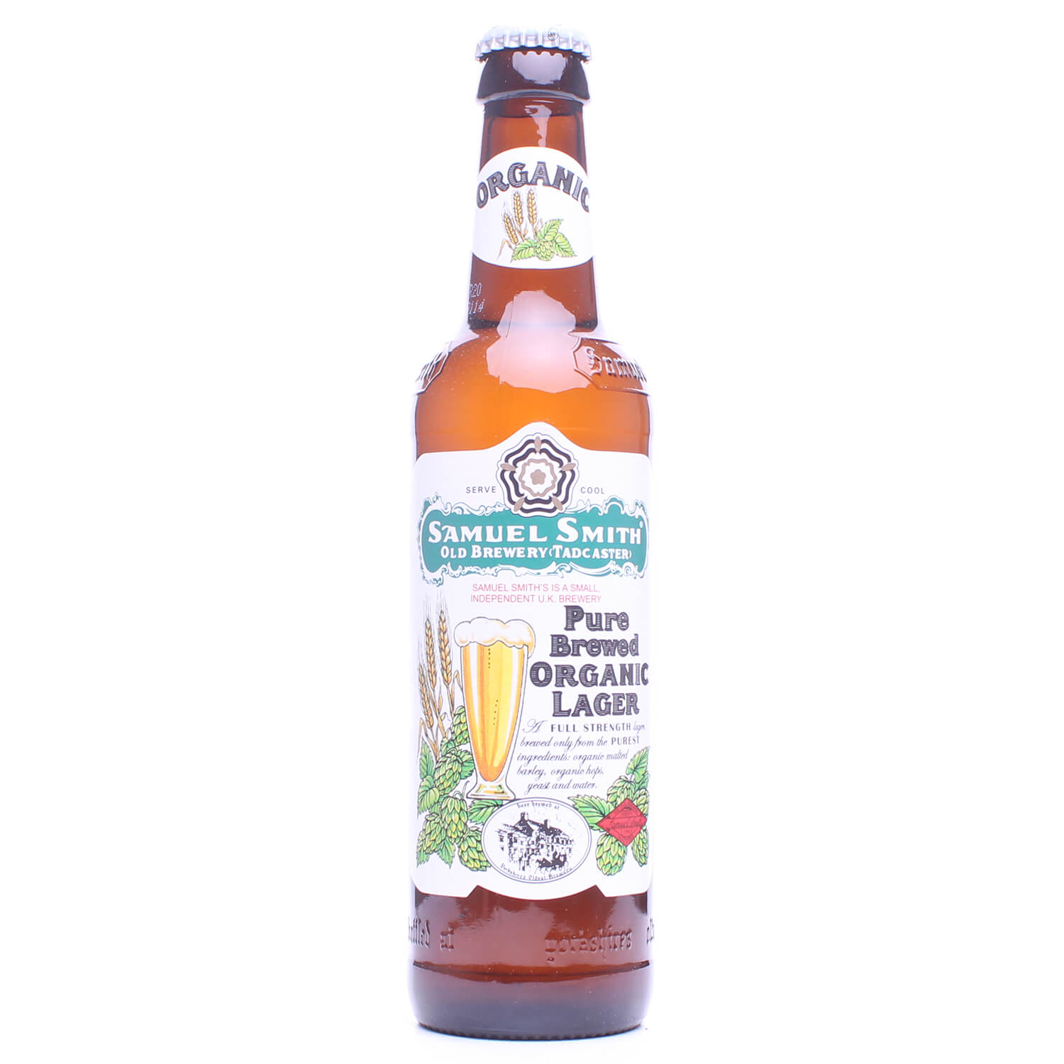 Пиво Samuel Smith Organic Lager светлое 5% 0.36 л