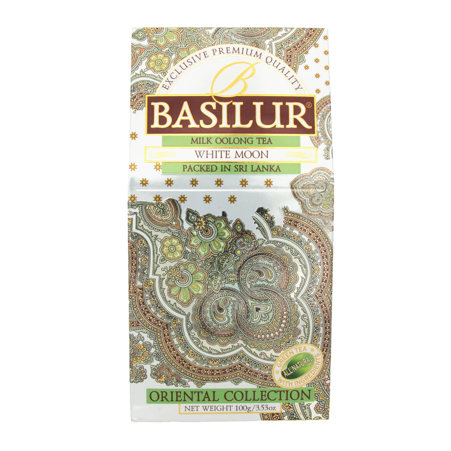 Чай зеленый Basilur Белая луна китайский карт