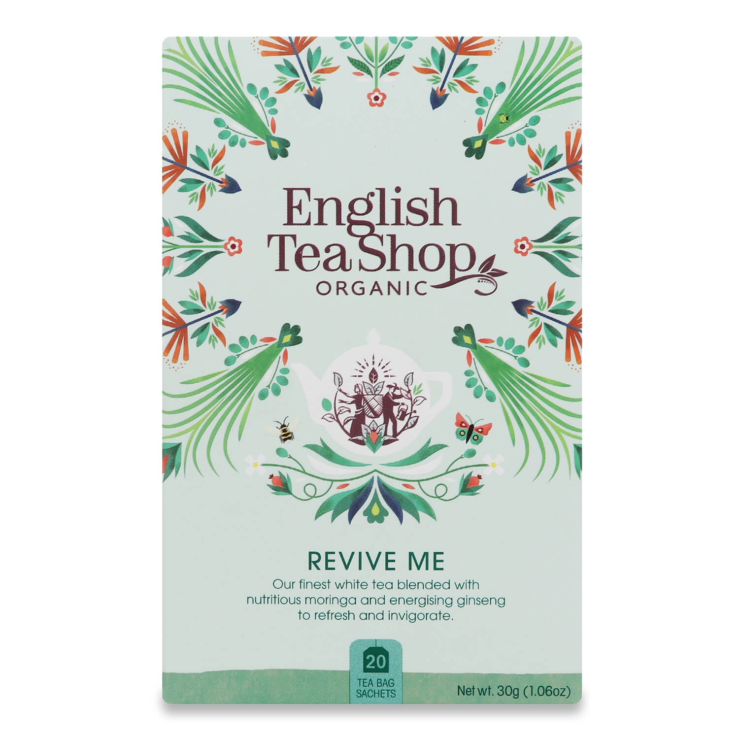 Смесь English Tea Shop Revive Me Wellness Blend органическая