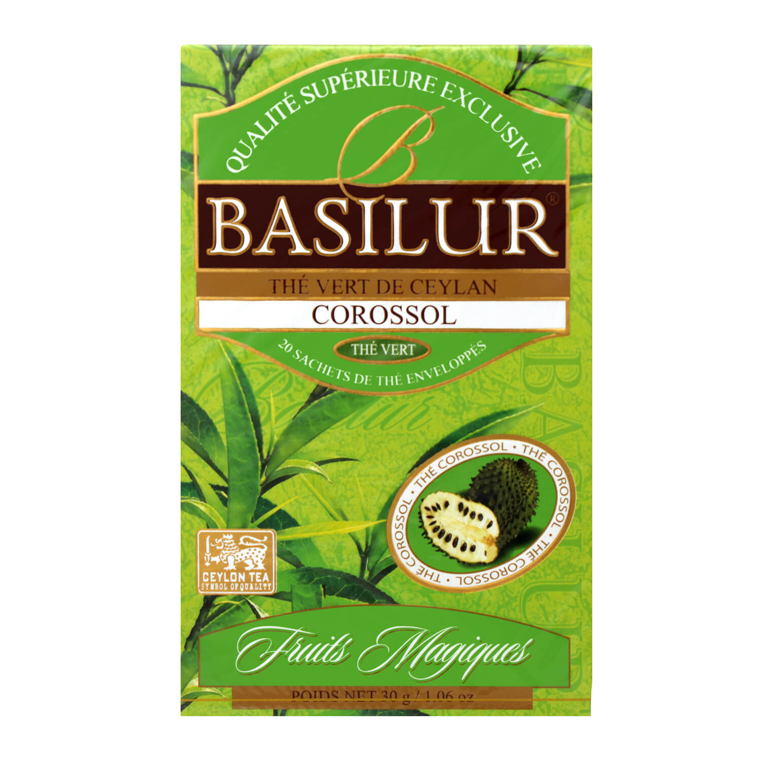 Чай зеленый Basilur с саусепом