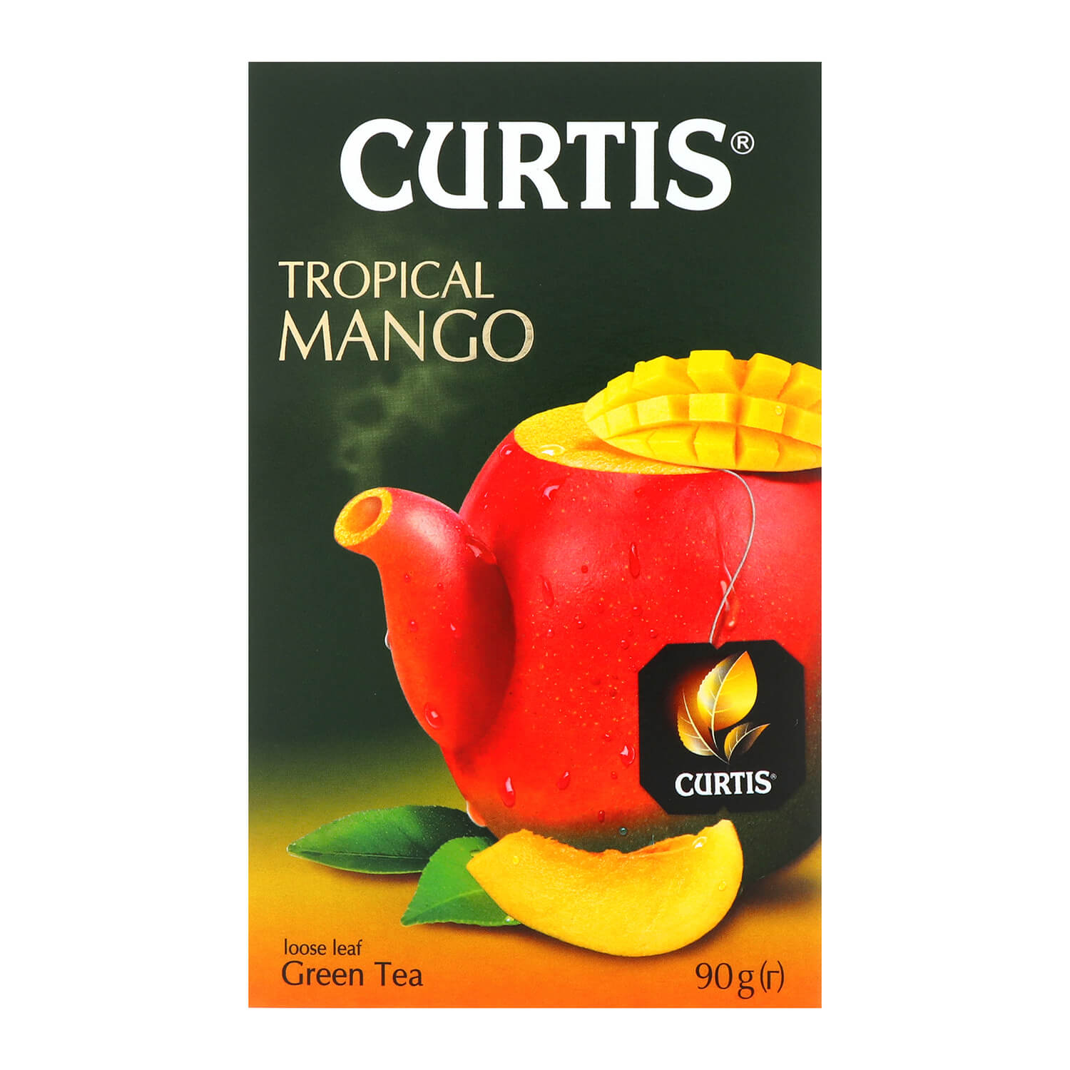 <b>Чай</b> зеленый <b>Curtis</b> Tropical <b>Mango</b> байховый 4823063705349 каталог БИОКС.