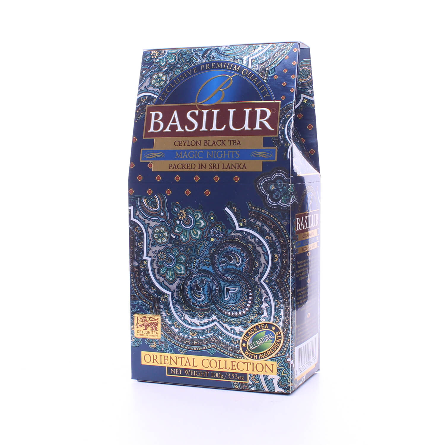 Чай черный Basilur Волшебные ночи цейлонский карт