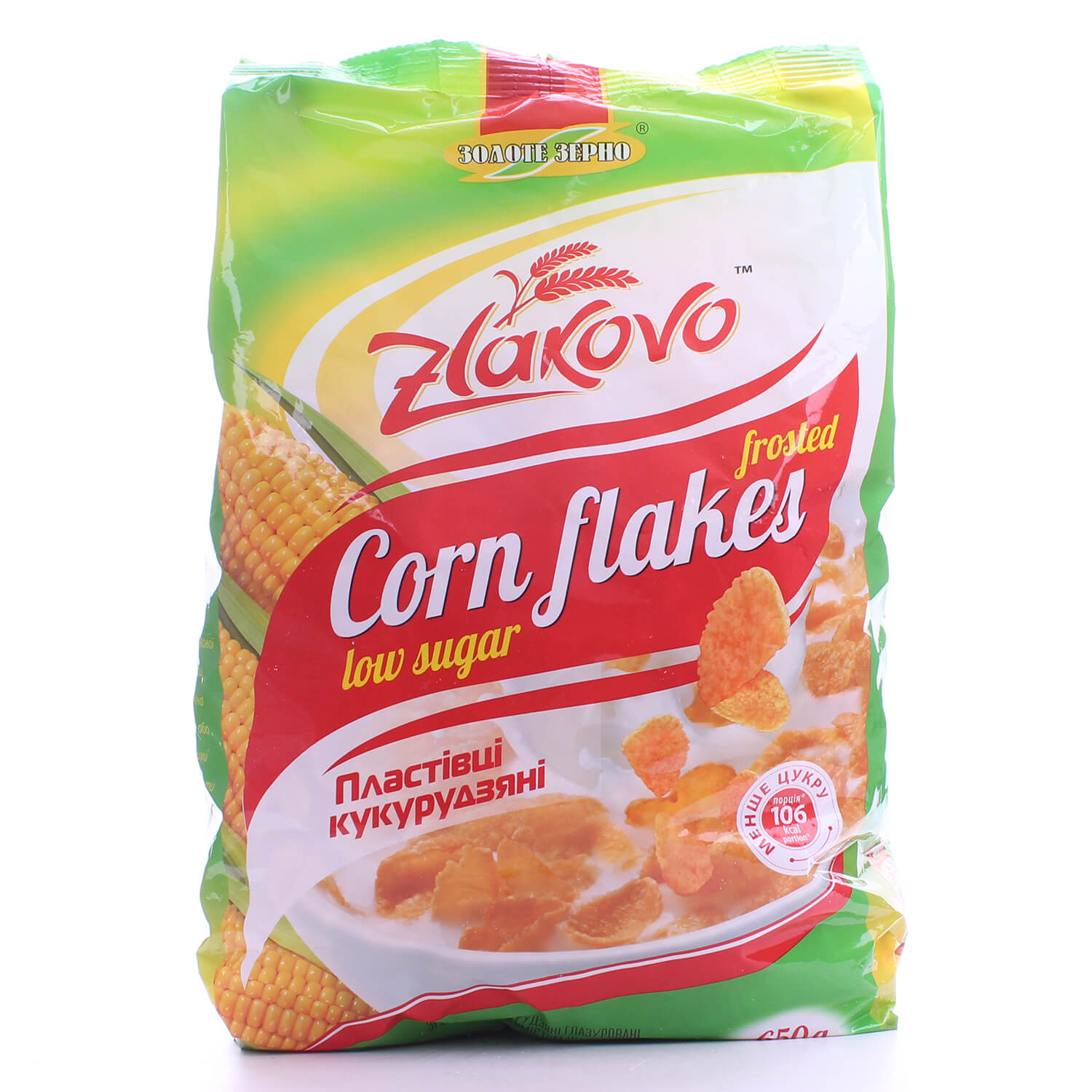 Хлопья Злаково кукурузные low sugar
