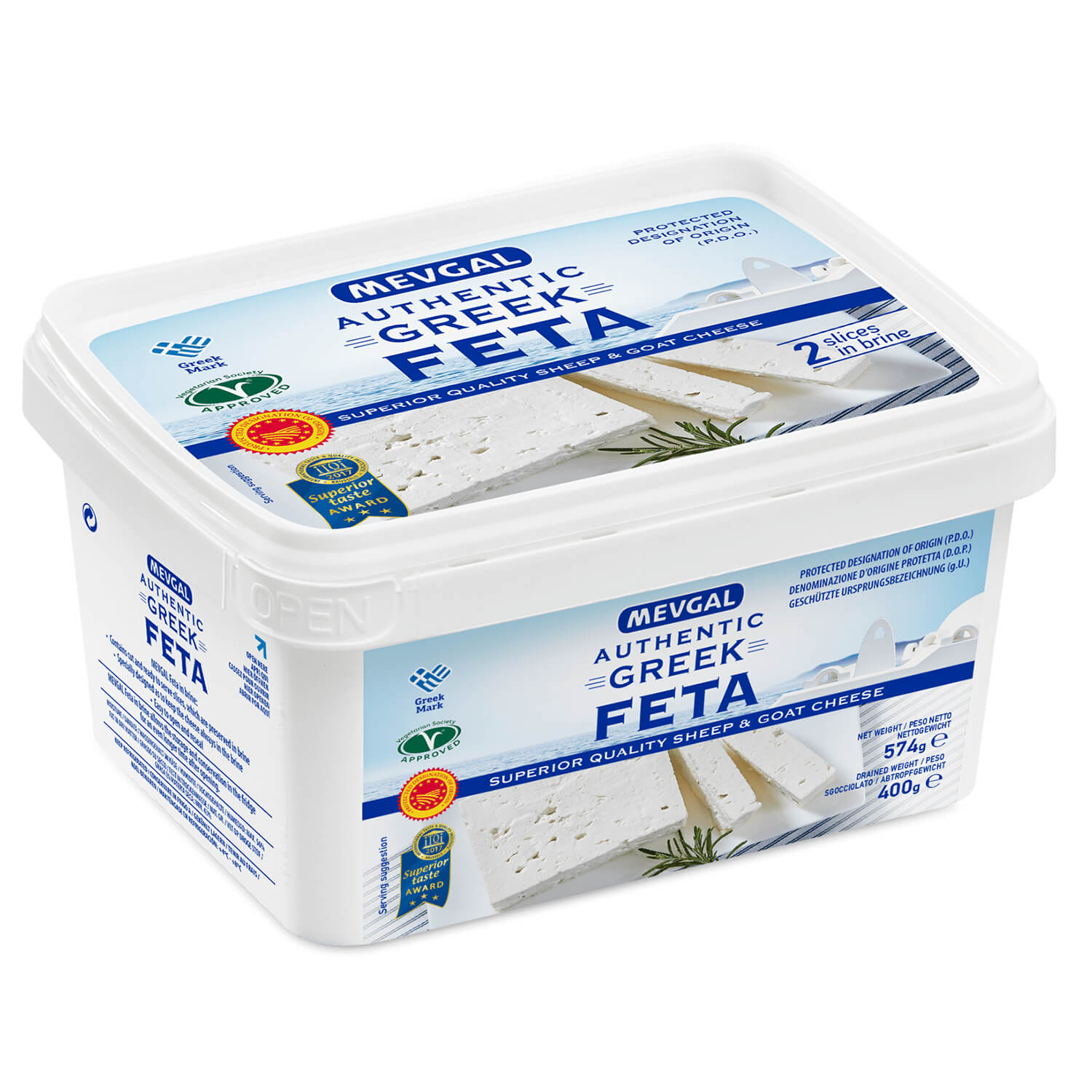 Сыр Mevgal Фета из козьего молока 48% PDO