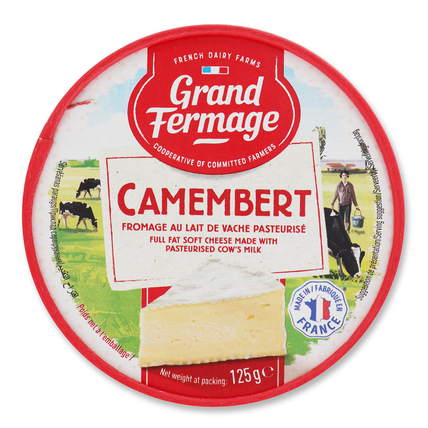 Сыр Grand Fermage Камамбер 60% из коровьего молока
