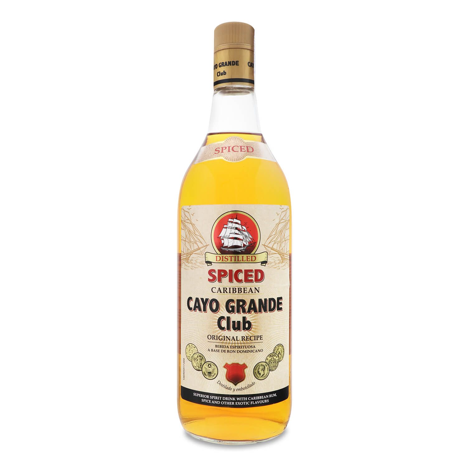 Напиток на основе рома Cayo Grande Club Spiced