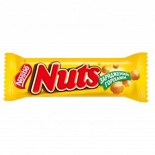 Батончик Nuts шоколадний