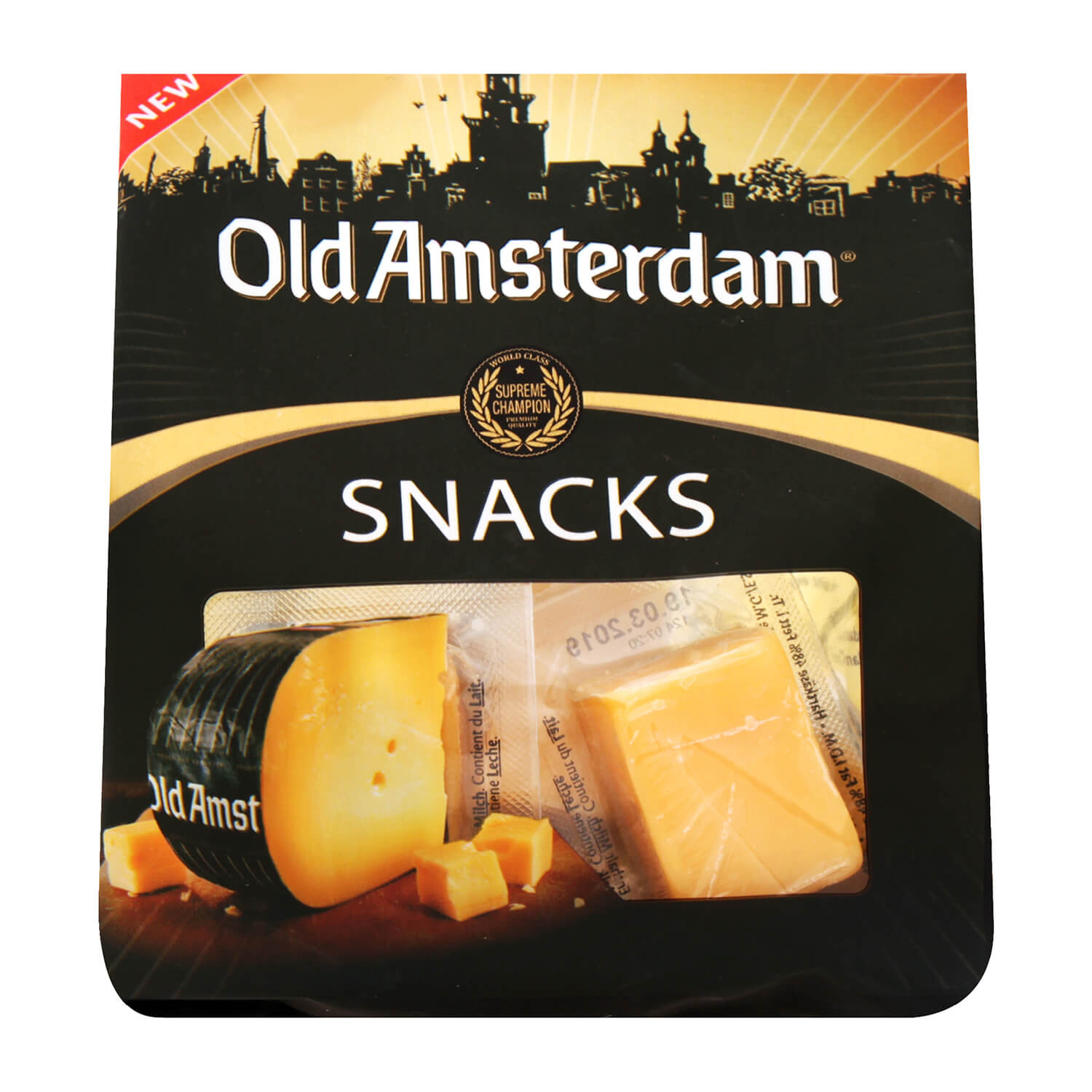 Сыр Veldhuyzen Kaas Old Amsterdam Гауда снек 48% кор/м