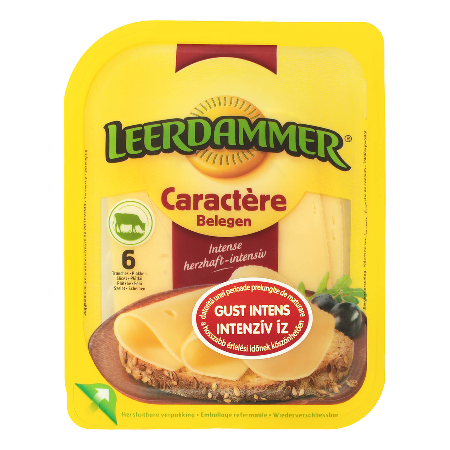 Сыр Leerdammer Caractere слайсы