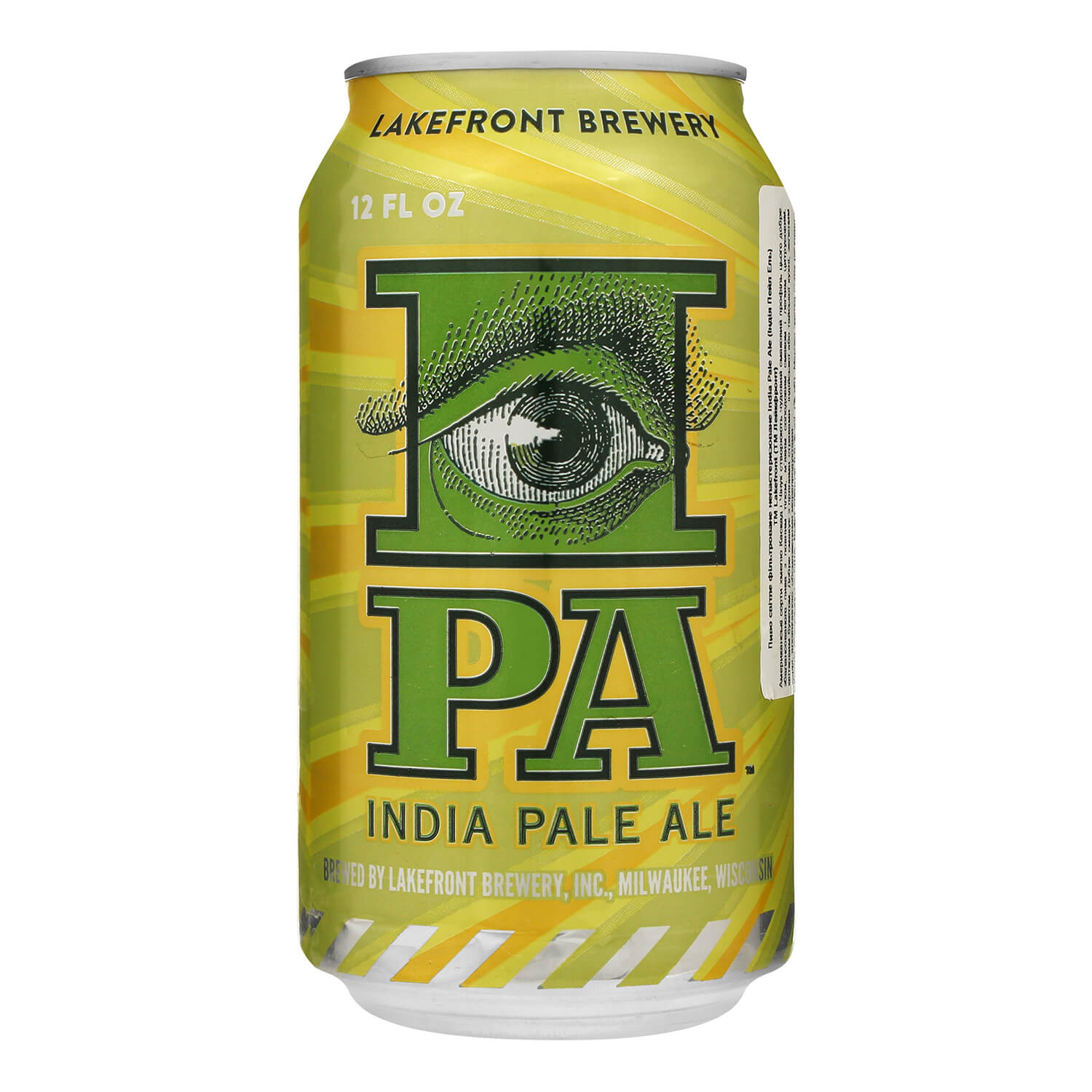 Пиво Lakefront IPA светлое ж/б